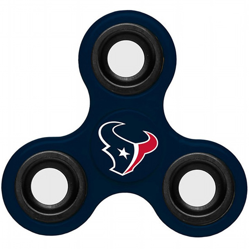 NFL Houston Texans 3 Way Fidget Spinner B21 - Click Image to Close